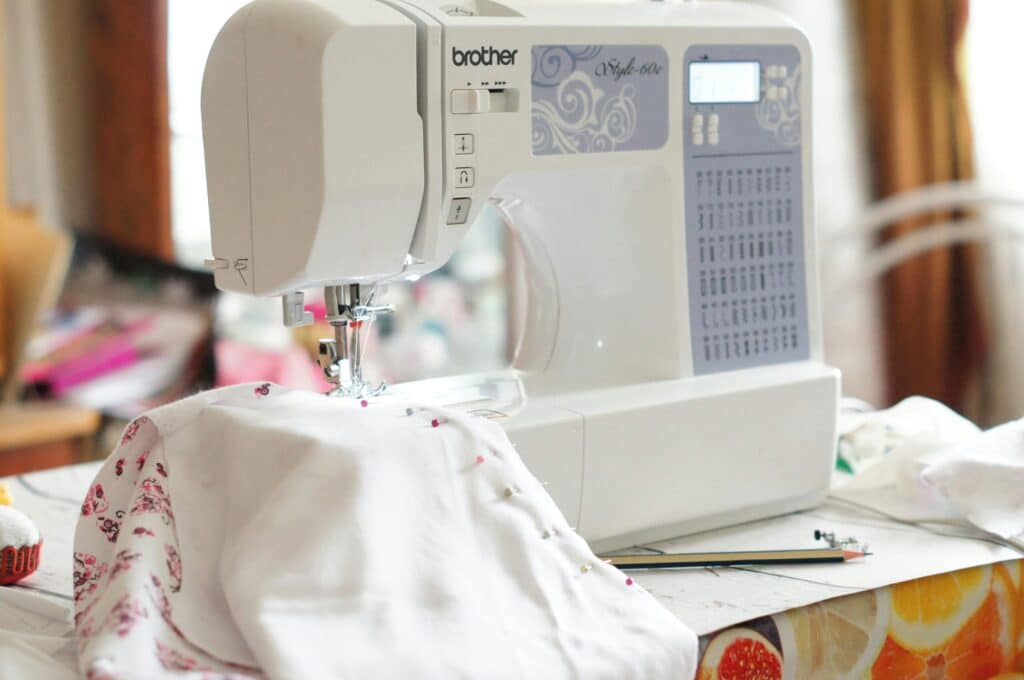 A brother PES embroidery machnie