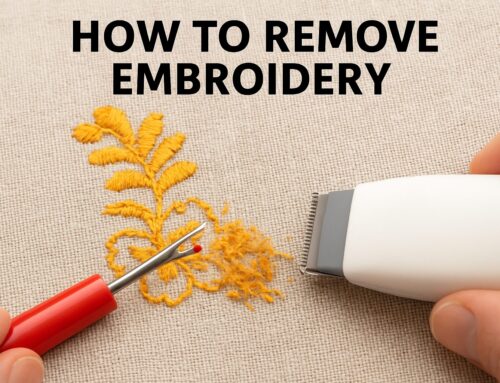 How Do You Remove Embroidery Without Damaging Fabric? Step-by-Step Guide