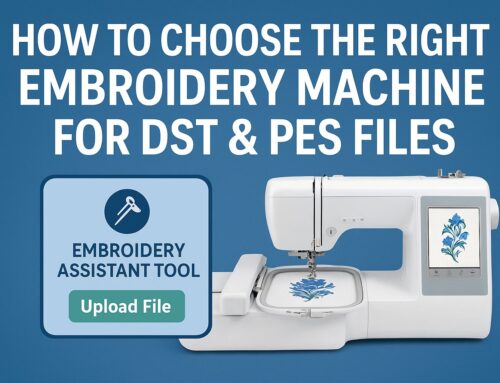 How to Choose the Right Embroidery Machine for DST & PES Files