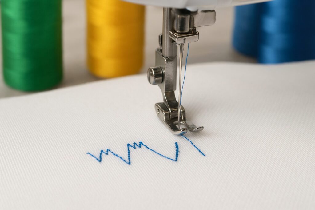 Skipped Lower Stitches