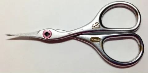 Curved Embroidery Scissors for Appliqué