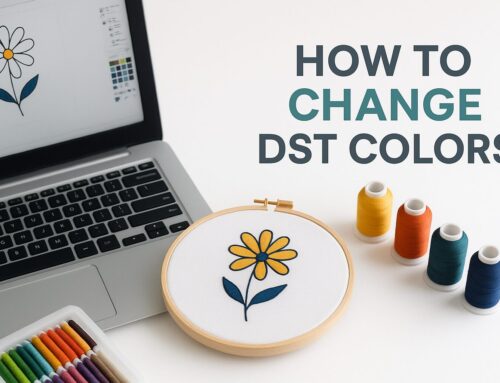 How to Change DST Colors: Step-by-Step Embroidery Guide