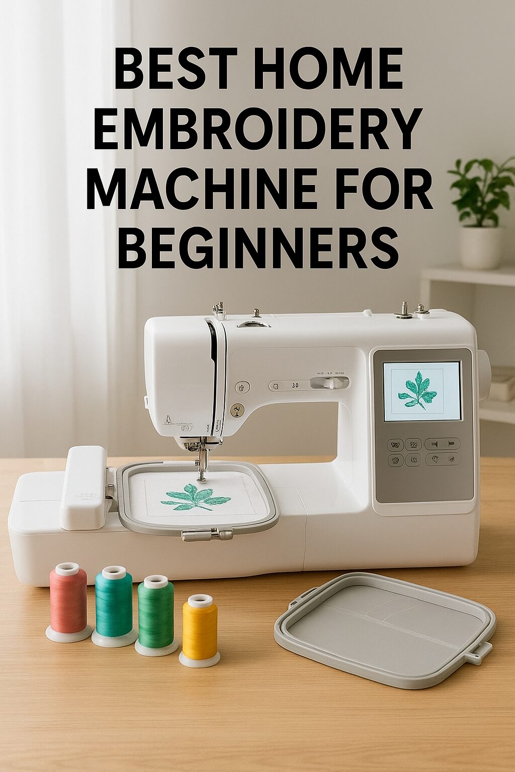 Best Home Embroidery Machine for Beginners