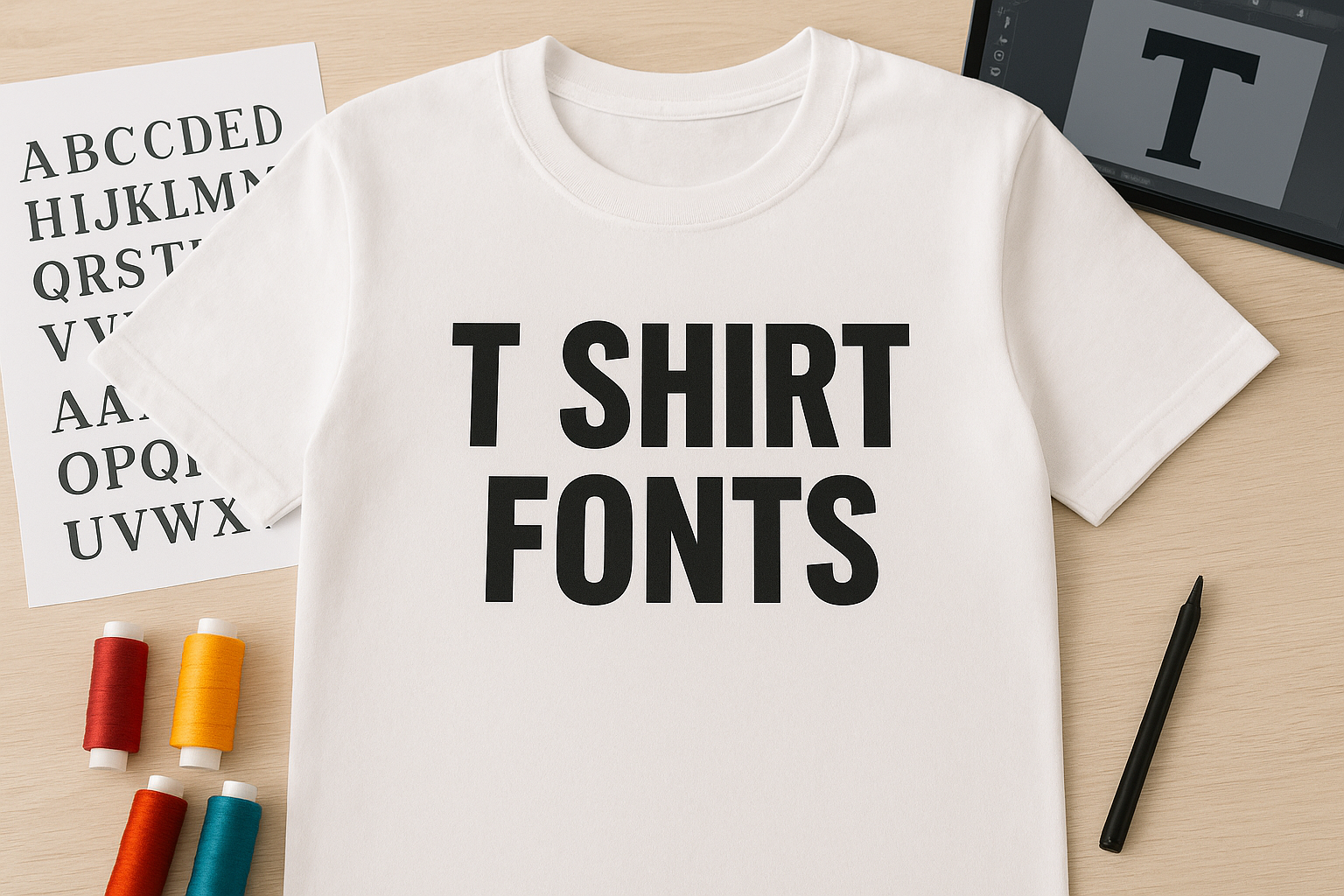 15 of the Best Fonts for T-Shirts Printing