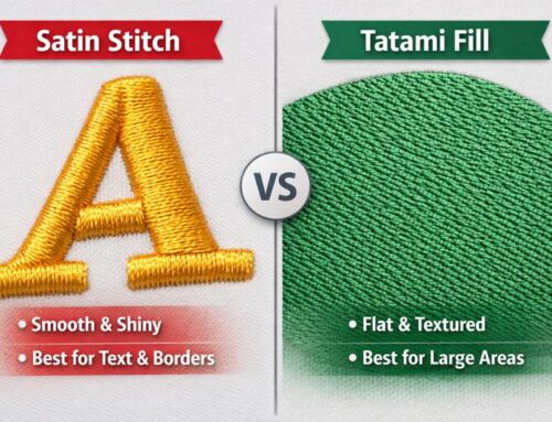 Satin Stitch vs Tatami Fill: Expert Comparison