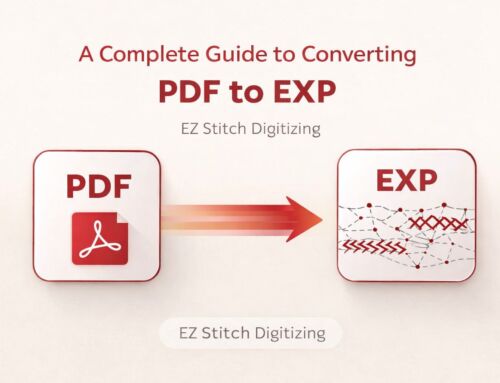 PDF to EXP: The Complete Guide to Converting Documents to Embroidery Files