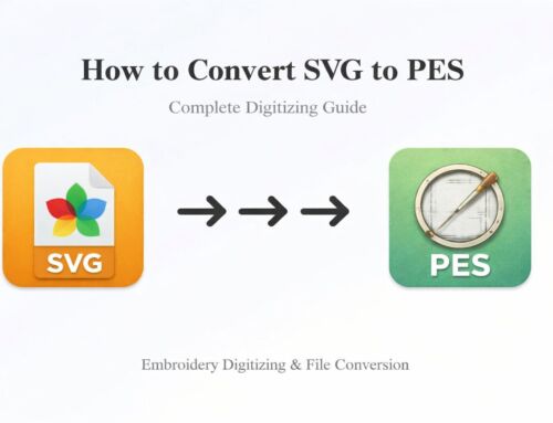 The Complete Guide to Convert SVG to PES Embroidery File