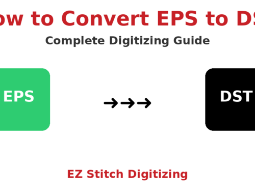 EPS to DST Embroidery File Conversion: The Truth About “1-Click” Converters and How to Do It Right